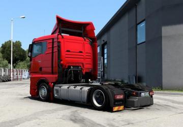 Low deck chassis for Man TGX 2020 by Sogard3 v1.0 for Euro Truck Simulator 2 (v1.47.x)