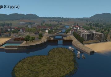 Map North Macedonia Rework version 1.4.4 for Euro Truck Simulator 2 (v1.43.x)
