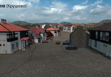Map North Macedonia Rework version 1.4.4 for Euro Truck Simulator 2 (v1.43.x)