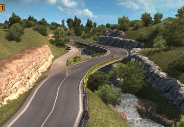 Map North Macedonia Rework version 1.4.4 for Euro Truck Simulator 2 (v1.43.x)