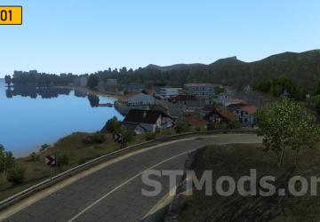 Map North Macedonia Rework version 1.5.0 for Euro Truck Simulator 2 (v1.46.x)
