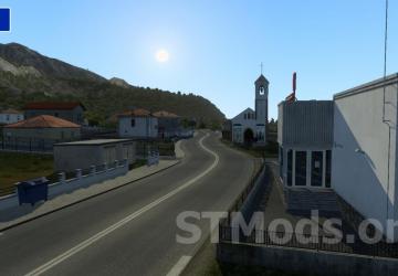 North Macedonia Rework version 1.5.2 for Euro Truck Simulator 2 (v1.48.x)