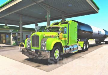 Mack B62 mTG version 1.4 for Euro Truck Simulator 2 (v1.54.x)