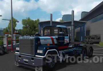 Mack Superliner V8 version 10.0 Fix for Euro Truck Simulator 2 (v1.54.x)
