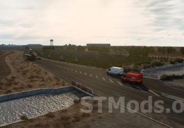 Map Maghreb Map version 0.3.4 for Euro Truck Simulator 2 (v1.48.x)