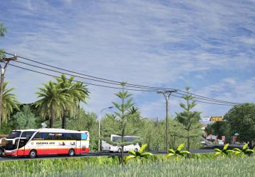 Malang Map version 1.7 for Euro Truck Simulator 2 (v1.41.x, 1.42.x)