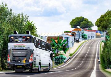 Malang Map version 1.7 for Euro Truck Simulator 2 (v1.41.x, 1.42.x)