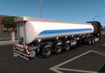 Mammut Oil Tanker version 1.0 for Euro Truck Simulator 2 (v1.35.x, 1.36.x)