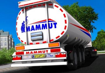 Mammut 95 Tanker version 1.5 for Euro Truck Simulator 2 (v1.44.x)