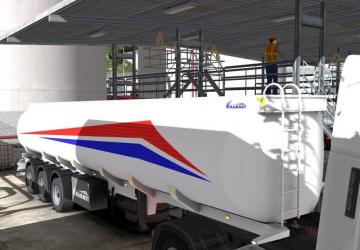 Mammut 95 Tanker version 1.5 for Euro Truck Simulator 2 (v1.44.x)