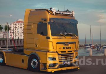 MAN 2020 Сustom version 1.1 for Euro Truck Simulator 2 (v1.44.x, 1.45.x)