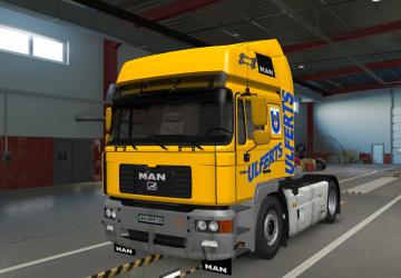 MAN F2000 version 6.0 for Euro Truck Simulator 2 (v1.39.x)