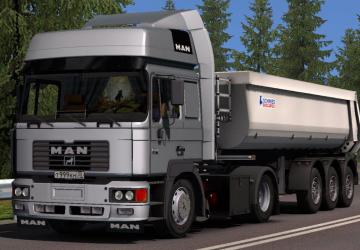 MAN F2000 version 6.0 for Euro Truck Simulator 2 (v1.39.x)