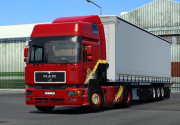 MAN F2000 Evo version 1.0.1 for Euro Truck Simulator 2 (v1.43.x)