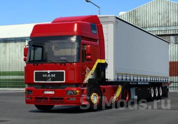 MAN F2000 Evo version 1.1 for Euro Truck Simulator 2 (v1.47.x)