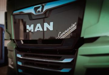 MAN TG3 2020 Commander Front Mask version 1.1 for Euro Truck Simulator 2 (v1.47.x)