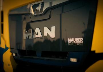 MAN TG3 2020 Commander Front Mask version 1.1 for Euro Truck Simulator 2 (v1.47.x)