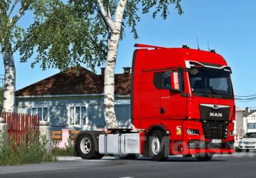 MAN TG3 version 1.1 for Euro Truck Simulator 2 (v1.54.x)