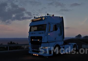 MAN TG3 version 1.1 for Euro Truck Simulator 2 (v1.54.x)