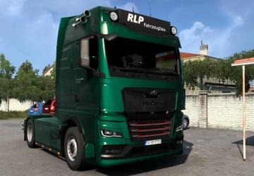 MAN TG3 TGX – RLP Edition version 1.0 for Euro Truck Simulator 2 (v1.47.x, 1.48.x)
