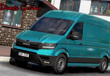 MAN TGE 3.140 version 1.0 for Euro Truck Simulator 2 (v1.43.x)