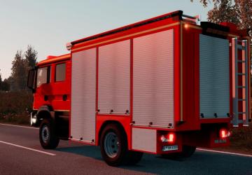 MAN TGM Fire Truck version 1.0 for Euro Truck Simulator 2 (v1.54.x)