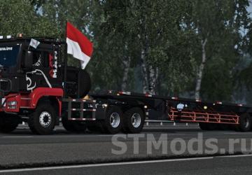 MAN TGS Euro 5 Reworked version 1.5 for Euro Truck Simulator 2 (v1.46.x)