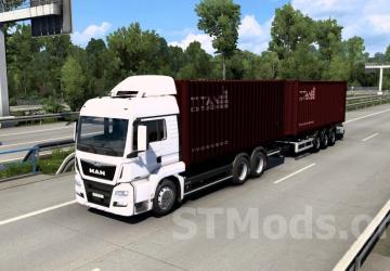 MAN TGS-L Euro6 + Прицепы version 22.11.22 for Euro Truck Simulator 2 (v1.46.x)