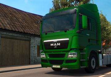 MAN TGS version 1.6 for Euro Truck Simulator 2 (v1.46.x)
