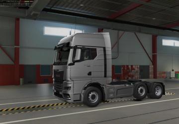 MAN TGX 2020 6x Sideskirt version 1.0 for Euro Truck Simulator 2 (v1.47.x)