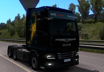 MAN TGX 2020 version 06.02.22 for Euro Truck Simulator 2 (v1.43.x)