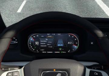 MAN TGX 2020 Improved Dashboard version 1.0 for Euro Truck Simulator 2 (v1.47.x)