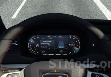 MAN TGX 2020 Improved Dashboard version 1.3 for Euro Truck Simulator 2 (v1.47.x)