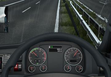 MAN TGX E6 Easy Read Dashboard version 1.0 for Euro Truck Simulator 2 (v1.40.x, - 1.43.x)