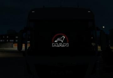 MAN TGX e6 – LED Board version 1.2 for Euro Truck Simulator 2 (v1.33.x, 1.34.x)