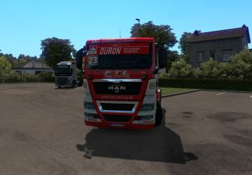 Man Truck Racing version 1.1 for Euro Truck Simulator 2 (v1.32.x, - 1.34.x)