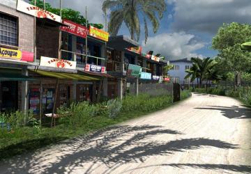 Map Jawa Barat version 1.1 for Euro Truck Simulator 2 (v1.36.x)