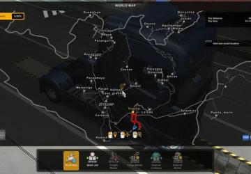Map Trujillo version 2.0 for Euro Truck Simulator 2 (v1.43.x)