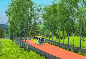 Mapa NorteSul version 2.0 for Euro Truck Simulator 2 (v1.44.x)