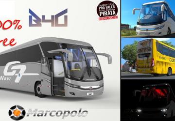 Marcopolo G7 1200 4x2 version 1.1 for Euro Truck Simulator 2 (v1.43.x)