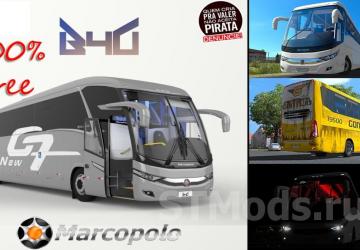 Marcopolo G7 1200 4x2 version 2.0.1 for Euro Truck Simulator 2 (v1.54.x)