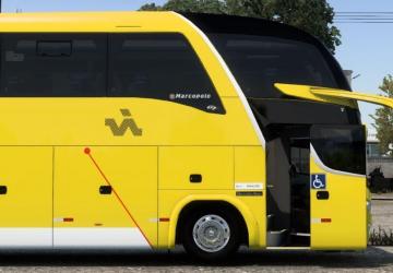 Marcopolo G7 1600 LD version 1.0 for Euro Truck Simulator 2 (v1.48.x)