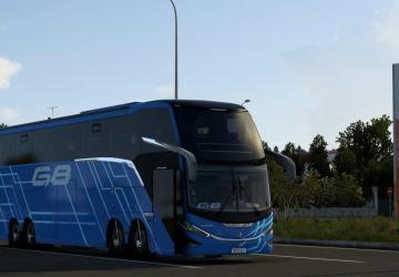 Marcopolo G8 1600 LD version 1.0 for Euro Truck Simulator 2 (v1.49.x)