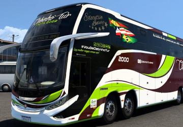 Marcopolo G8 1600 LD version 1.0 for Euro Truck Simulator 2 (v1.49.x)