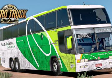 Marcopolo Paradiso GV 1450 LD version 1.0 for Euro Truck Simulator 2 (v1.49.x)