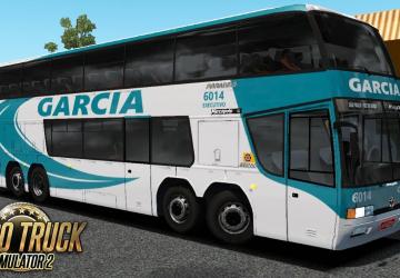 Marcopolo Paradiso GV 1800 DD Volvo version 1.0 for Euro Truck Simulator 2 (v1.35.x, 1.36.x)