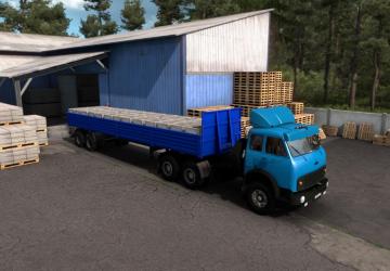 Maz-504B/515B version 24.11.22 for Euro Truck Simulator 2 (v1.46.x)