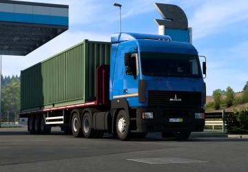 MAZ-5340/5440/6430 A8 Iranian version 1.0 for Euro Truck Simulator 2 (v1.40.x)