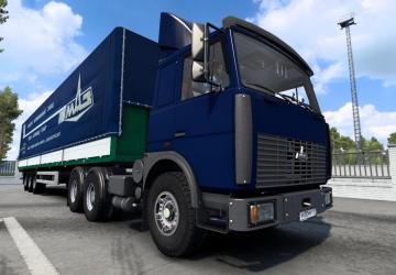 MAZ 6422 version 09.04.22 for Euro Truck Simulator 2 (v1.42.x, 1.43.x)