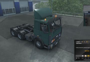 MAZ 6422 Edit Kolianchik version 09.02.20 for Euro Truck Simulator 2 (v1.35.x, 1.36.x)